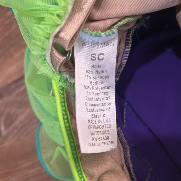 Weissman Costumes Tutu Dance outfit size SC - Picture 9 of 9